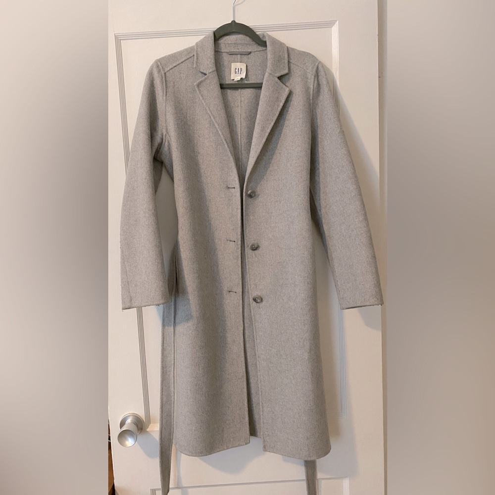 GAP Heather Gray Topcoat